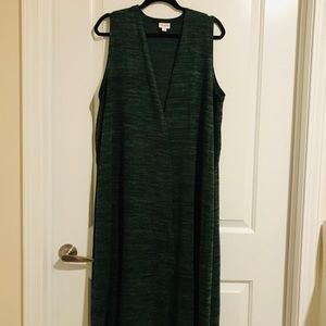L Lularoe green Joy